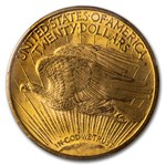 1914-S $20 St Gaudens Gold Double Eagle MS-65 PCGS