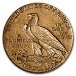 1914-S $5 Indian Gold Half Eagle XF