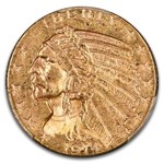 1914-S $5 Indian Gold Half Eagle MS-62 PCGS