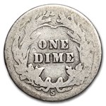 1914-S Barber Dime Good/VG