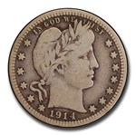 1914-S Barber Quarter VG-10 PCGS