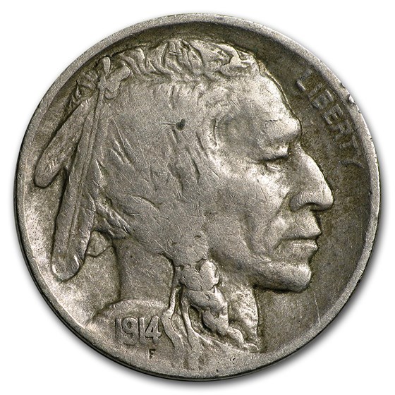 1914-S Buffalo Nickel Fine 1914-S Buffalo Nickel Fine