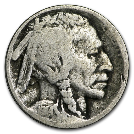 1914-S Buffalo Nickel Good