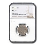 1914-S Buffalo Nickel MS-65 NGC