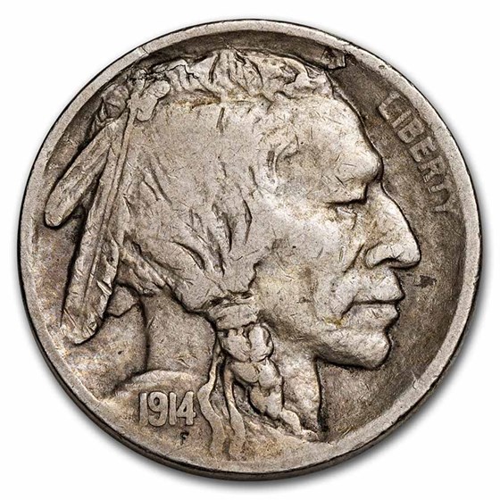 1914-S Buffalo Nickel VF 1914-S Buffalo Nickel VF