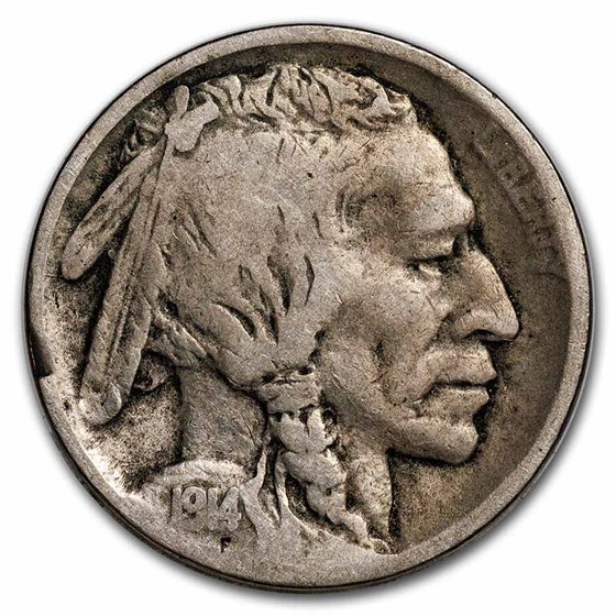1914-S Buffalo Nickel VG 1914-S Buffalo Nickel VG