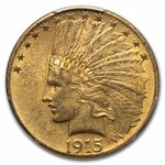 1915 $10 Indian Gold Eagle MS-61 PCGS