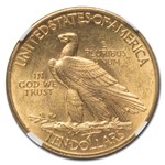 1915 $10 Indian Gold Eagle MS-62 NGC