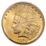1915 $10 Indian Gold Eagle MS-63 PCGS