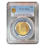 1915 $10 Indian Gold Eagle MS-64 PCGS