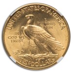 1915 $10 Indian Gold Eagle MS-65 NGC