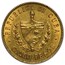 1915-1916 Cuba Gold 5 Peso XF