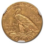 1915 $2.50 Indian Gold Quarter Eagle MS-62 NGC