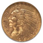 1915 $2.50 Indian Gold Quarter Eagle MS-64 NGC
