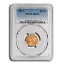 1915 $2.50 Indian Gold Quarter Eagle MS-65 PCGS