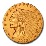 1915 $2.50 Indian Gold Quarter Eagle PF-67 NGC