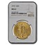 1915 $20 Saint-Gaudens Gold Double Eagle MS-61 NGC