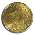 1915 $20 St Gaudens Gold Double Eagle MS-61 NGC