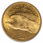 1915 $20 St Gaudens Gold Double Eagle MS-64 PCGS