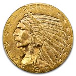 1915 $5 Indian Gold Half Eagle MS-63 PCGS CAC