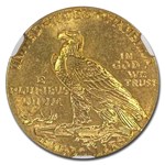 1915 $5 Indian Gold Half Eagle MS-64 NGC