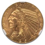 1915 $5 Indian Gold Half Eagle MS-65 NGC
