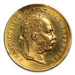 1915 Austria Gold 1 Ducat BU-Prooflike (Abrasions)