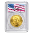 1915 Austria Gold 100 Corona PCGS Gem Unc (WTC Recovery)