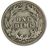 1915 Barber Dime Fine