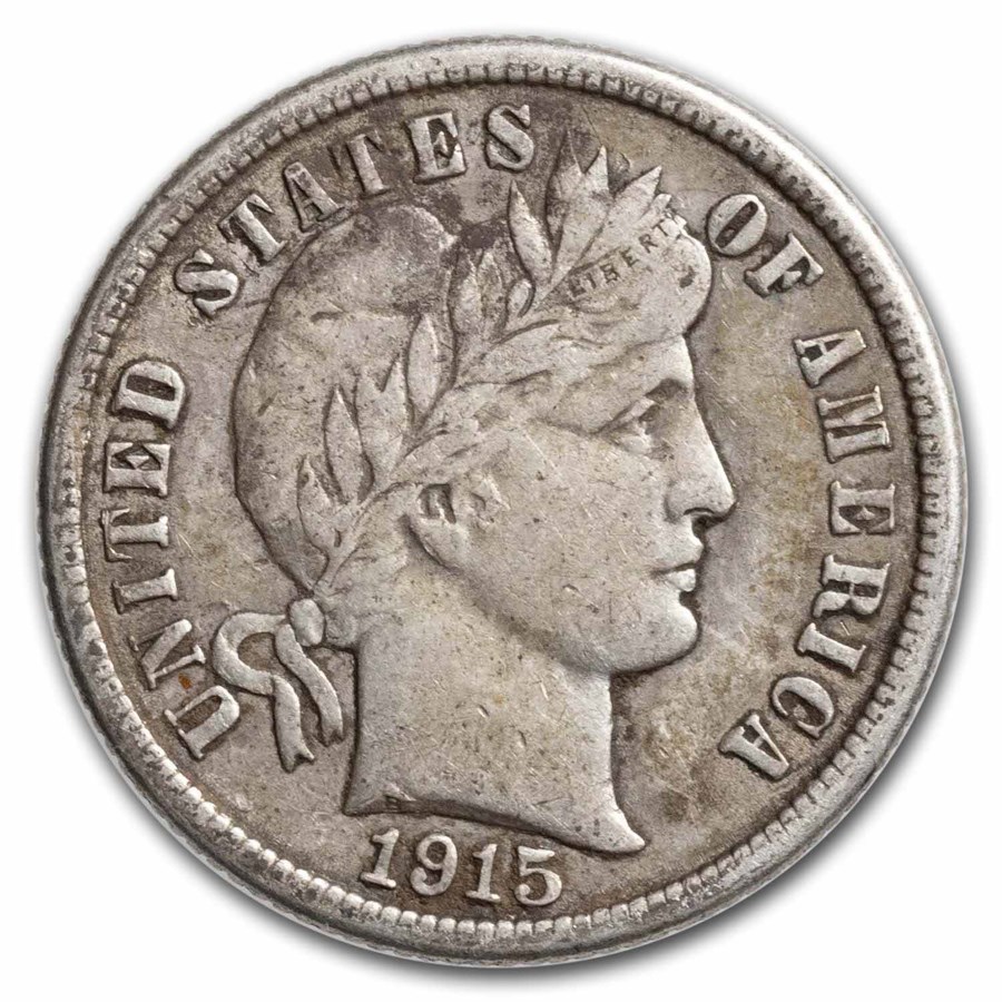 1915 Barber Dime XF