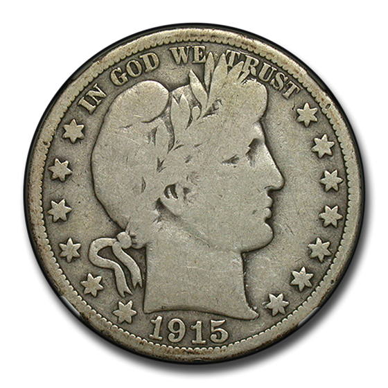 1915 Barber Half Dollar VG-8 NGC 1915 Barber Half Dollar VG-8 NGC