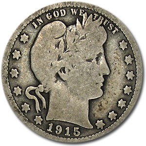 1915 Barber Quarter Good/VG 1915 Barber Quarter Good/VG