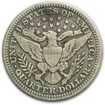 1915 Barber Quarter VF