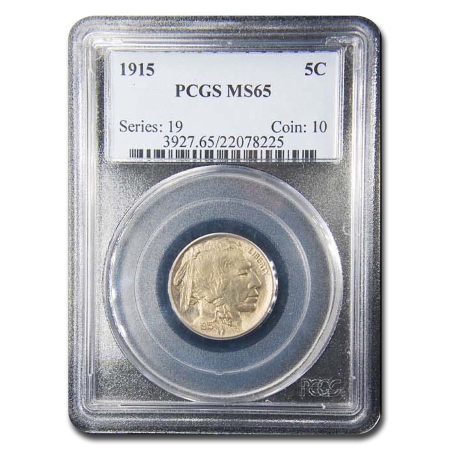1915 Buffalo Nickel MS-65 PCGS