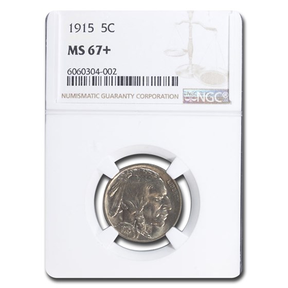 1915 Buffalo Nickel MS-67+ NGC 1915 Buffalo Nickel MS-67+ NGC