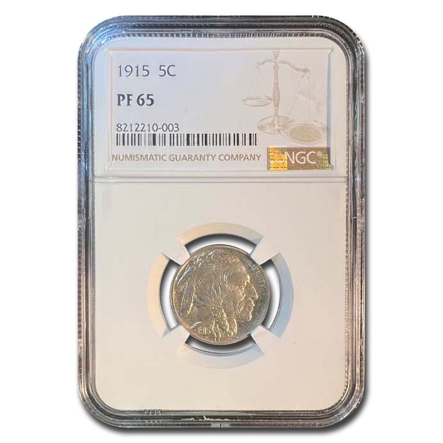 1915 Buffalo Nickel PF-65 NGC