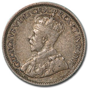 1915 Canada 10 Cents VF 1915 Canada 10 Cents VF