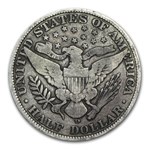 1915-D Barber Half Dollar VG