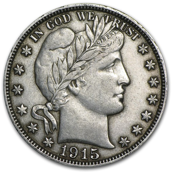 1915-D Barber Half Dollar XF 1915-D Barber Half Dollar XF