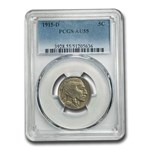 1915-D Buffalo Nickel AU-55 PCGS