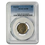 1915-D Buffalo Nickel AU-58 PCGS