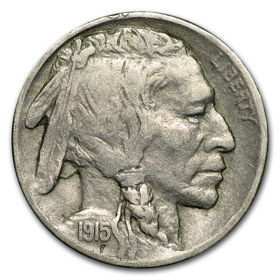 1915-D Buffalo Nickel Fine 1915-D Buffalo Nickel Fine