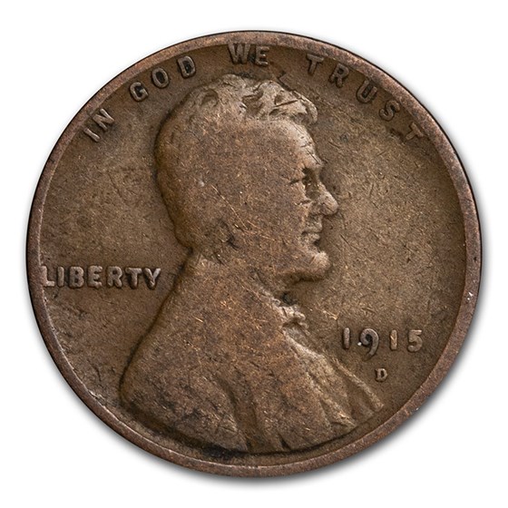 1915-D Lincoln Cent Good/VG 1915-D Lincoln Cent Good/VG