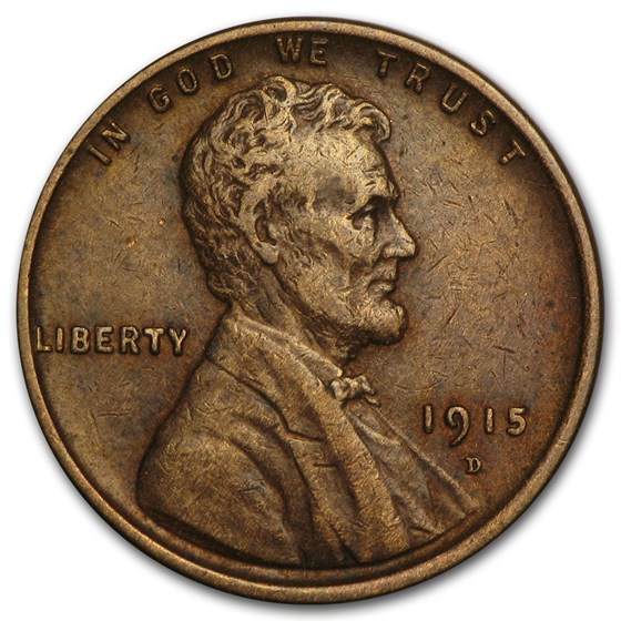 1915-D Lincoln Cent XF 1915-D Lincoln Cent XF