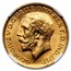 1915 Great Britain Gold Sovereign George V MS-64 NGC