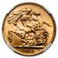 1915 Great Britain Gold Sovereign George V MS-64 NGC