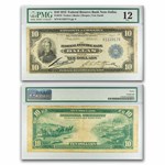 1915 (K-Dallas) $10.00 FRBN F-12 PMG (Fr#819)