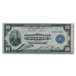 1915 (K-Dallas) $10.00 FRBN VF-30 EPQ PMG (Fr#819)