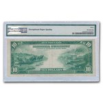 1915 (K-Dallas) $10.00 FRBN VF-30 EPQ PMG (Fr#819)