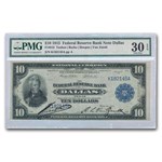 1915 (K-Dallas) $10.00 FRBN VF-30 EPQ PMG (Fr#819)
